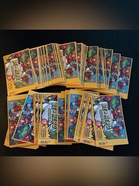 100 PACKS 2025 Marvel Be A Hero Loblaws Superstore 400 Sticker Cards